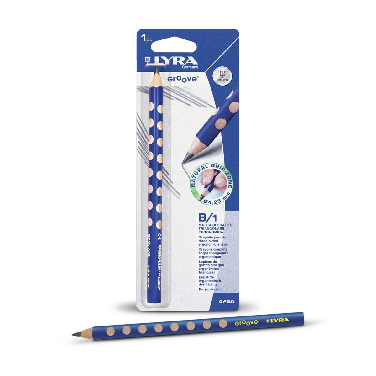 Lyra Ferby Short Tri Grip matite triangolari in legno matite per bambini  matite per l'asilo forniture scolastiche matita per scrittura per  principianti per bambini - AliExpress