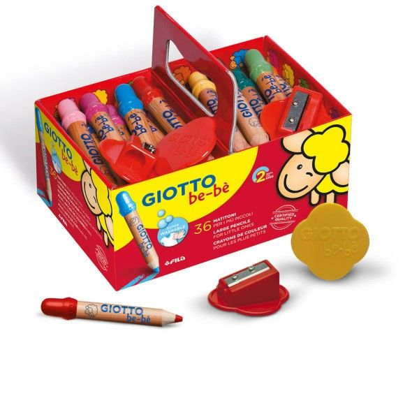 Giotto be-bè Super Large Pencils - School pack