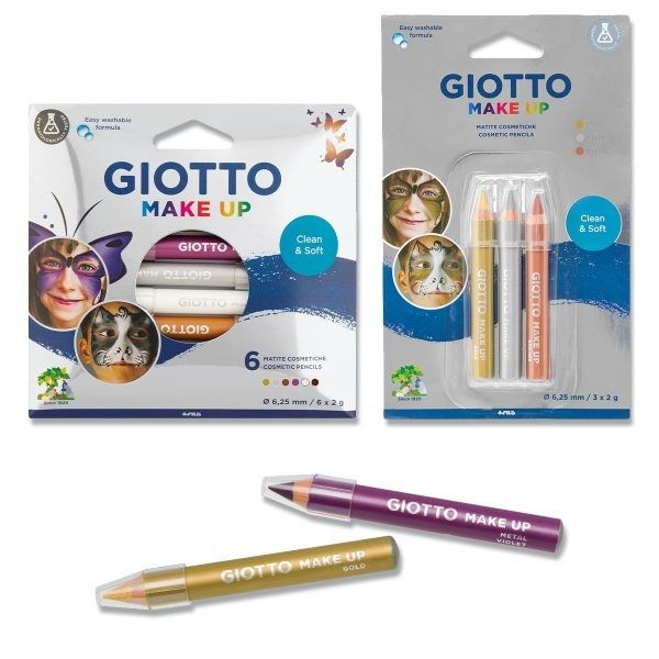 Giotto Make Up - Metallic Pencils