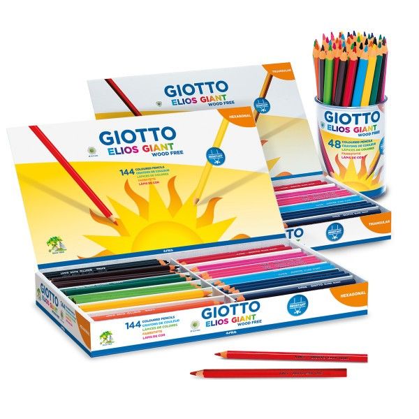 Giotto Elios giant wood free - School pack