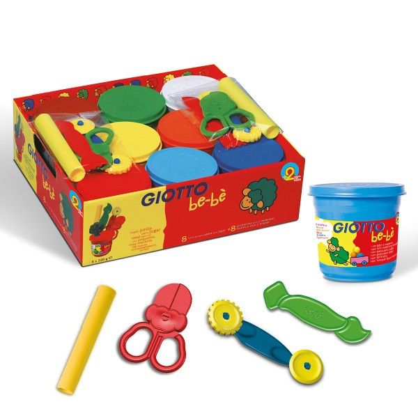 Giotto be-bè Super Modelling Dough - School Pack