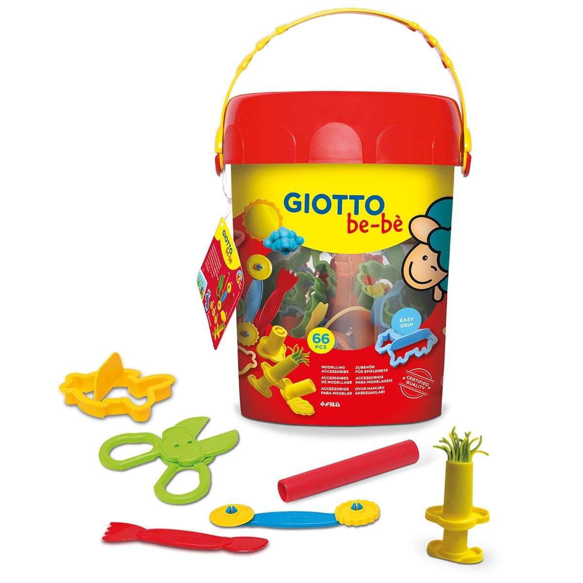 Giotto be-bè Finger Paint Set Colours Mix - Schoolpack - Fila