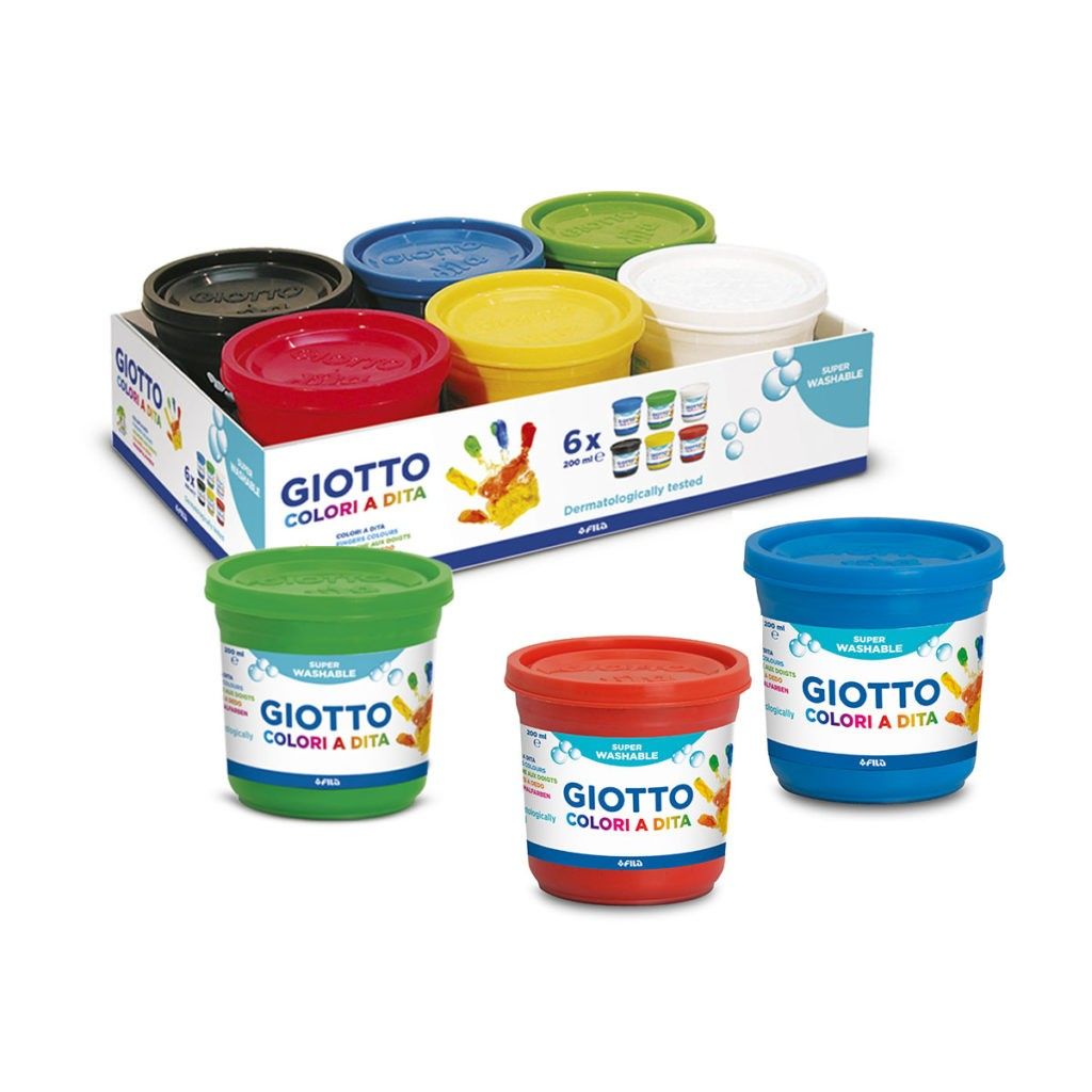 Giotto Finger Paint - School pack - Fila International