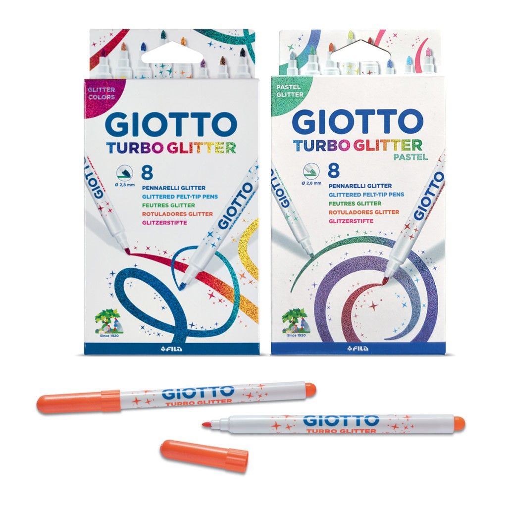 Rotuladores Giotto Turbo Giant Pastel
