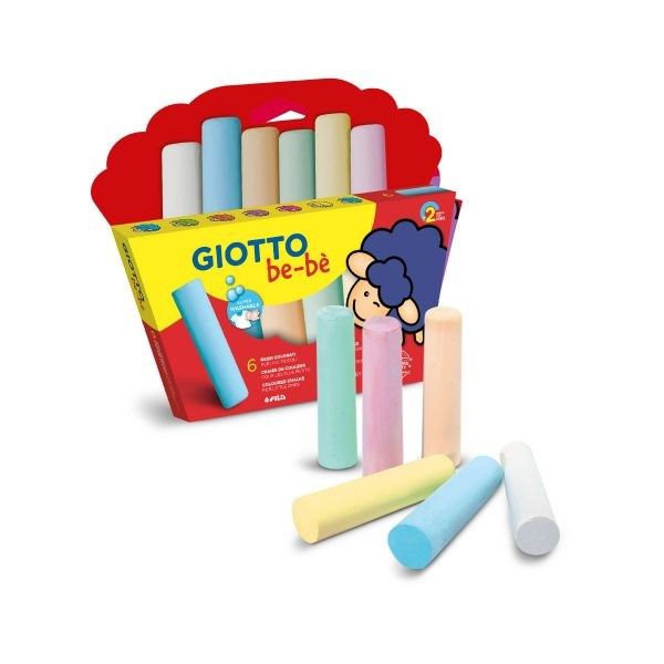 Giotto be-bè Coloured Chalks - Fila International