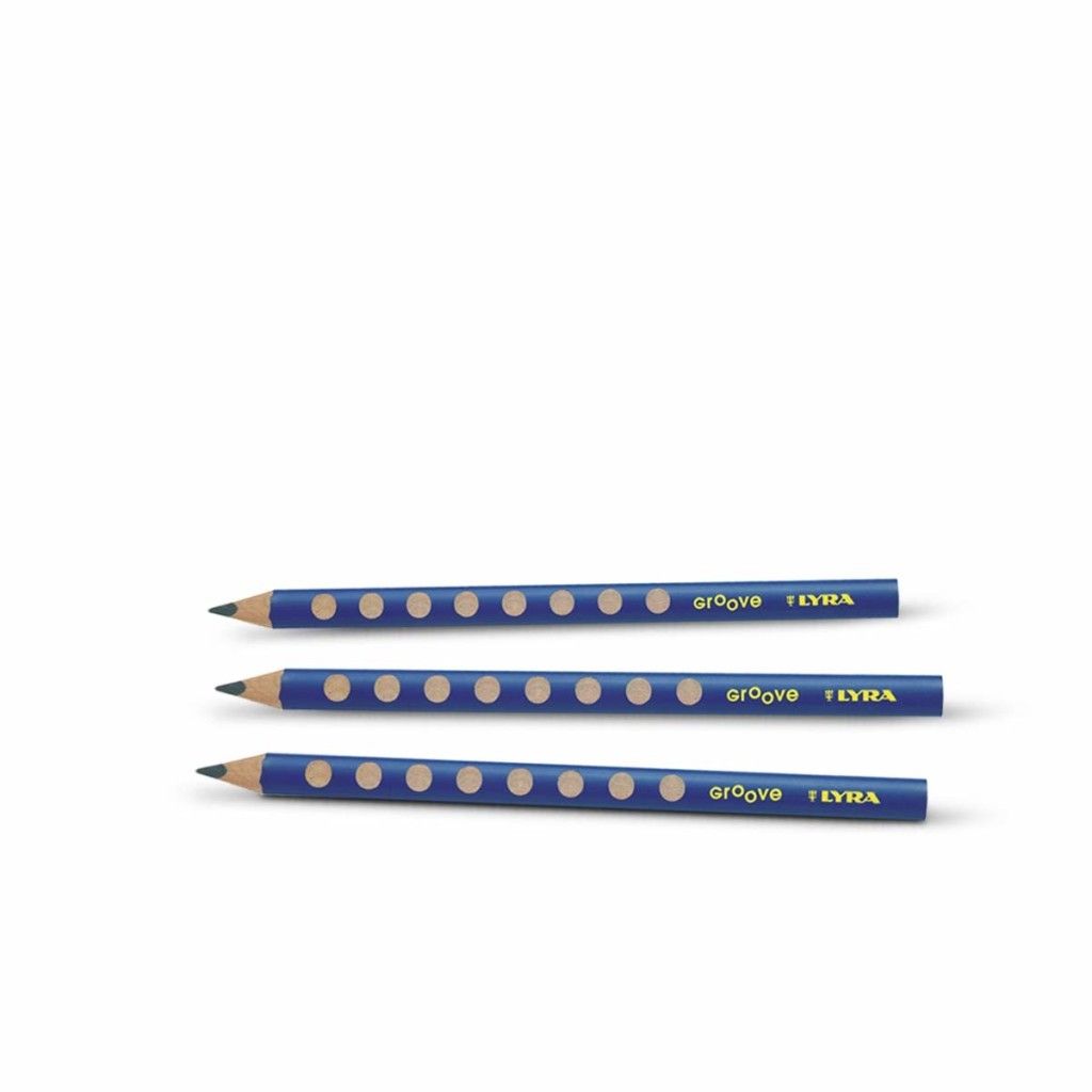 Handwriting with Triangular Grooved Pencils