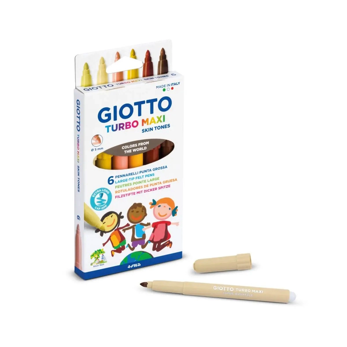 Pot de 36 feutres Giotto Turbo Giant