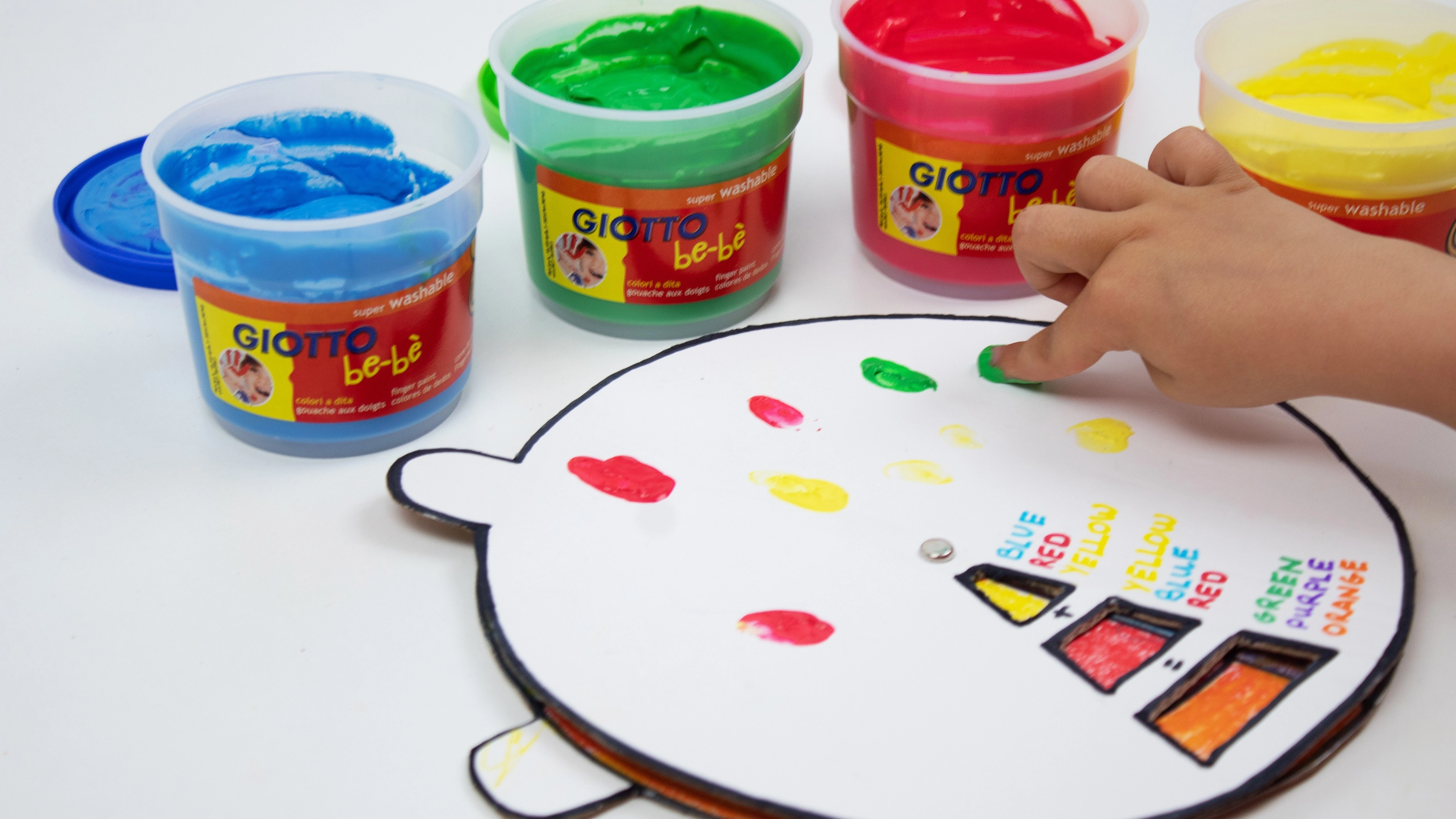 Como Enseñar Los Colores A Los Niños De Preescolar
